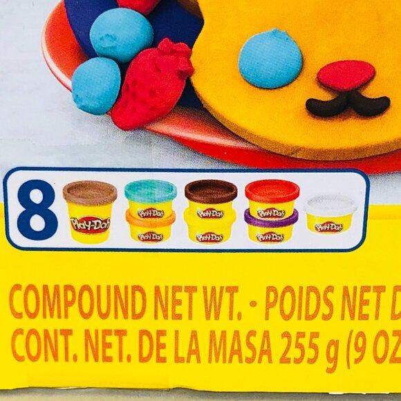 New Play-Doh Kitchen Creations Flip 'n Pancakes Playset 14-Piece Breakfast Toy - Picture 11 of 14